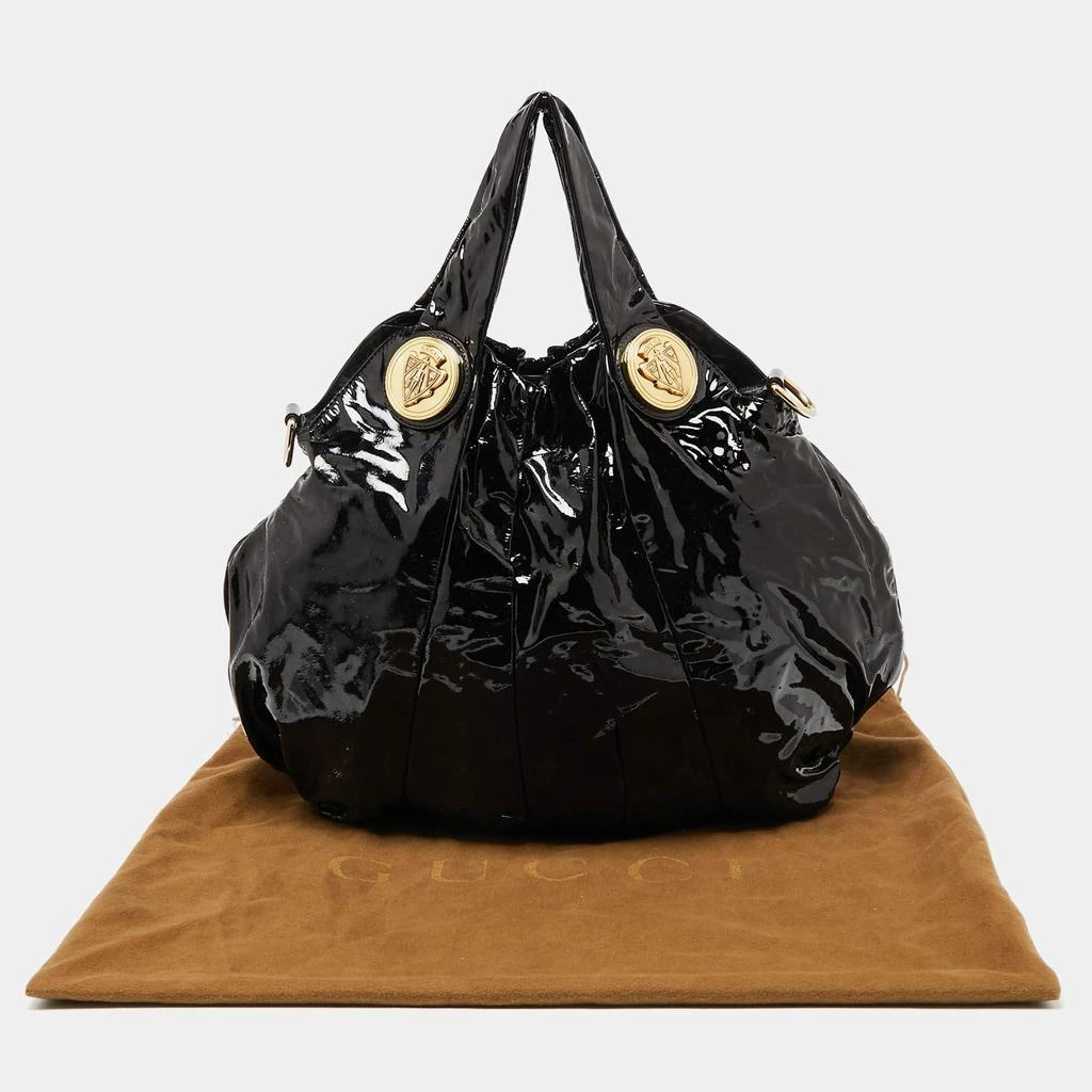 Gucci Black Patent Leather Large Hysteria Tote 商品
