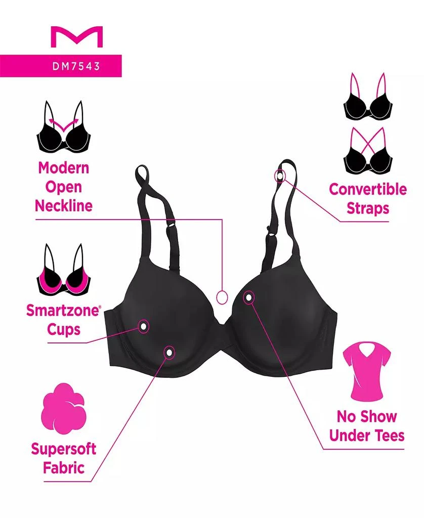 Women's One Fab Fit 2.0 T-Shirt Shaping Underwire Bra DM7543 商品