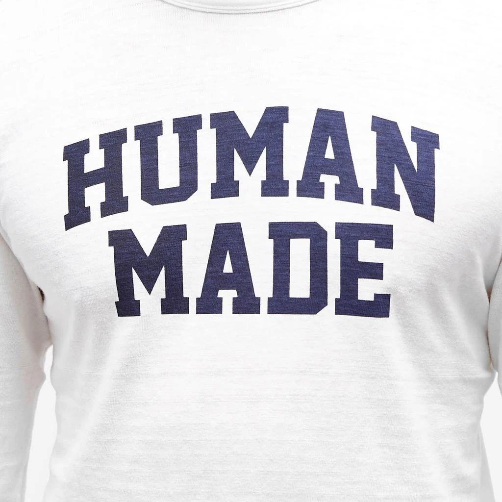 商品Human Made|Human Made Long Sleeve Logo T-Shirt,价格¥670,第5张图片详细描述