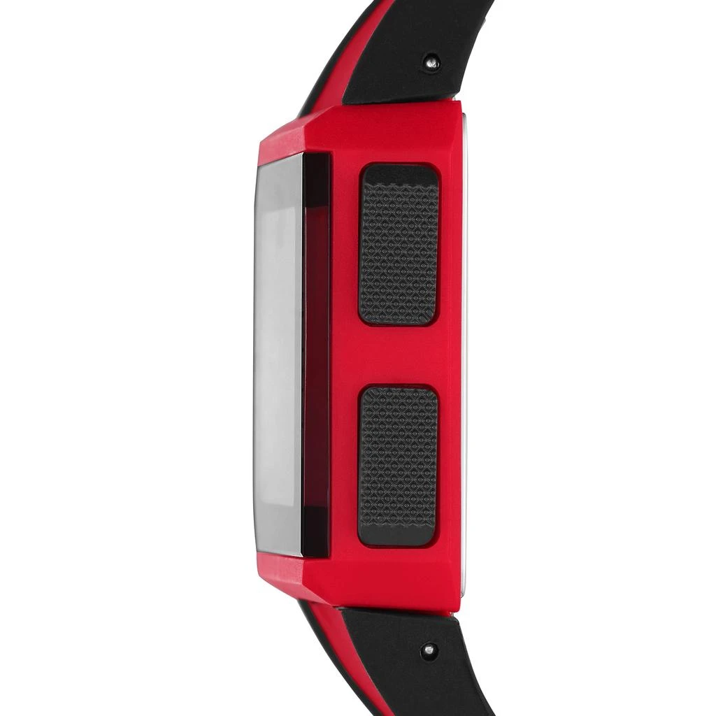 商品Diesel|Diesel Unisex Chopped Anadigi, Red-Tone Nylon Watch,价格¥720,第3张图片详细描述