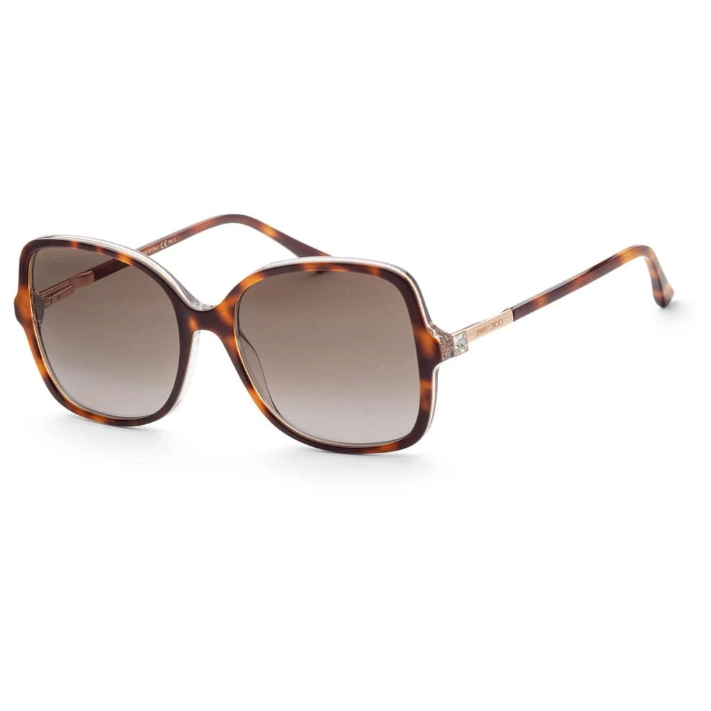 商品Jimmy Choo|Jimmy Choo Women's Brown Square Sunglasses,价格¥494,第1张图片