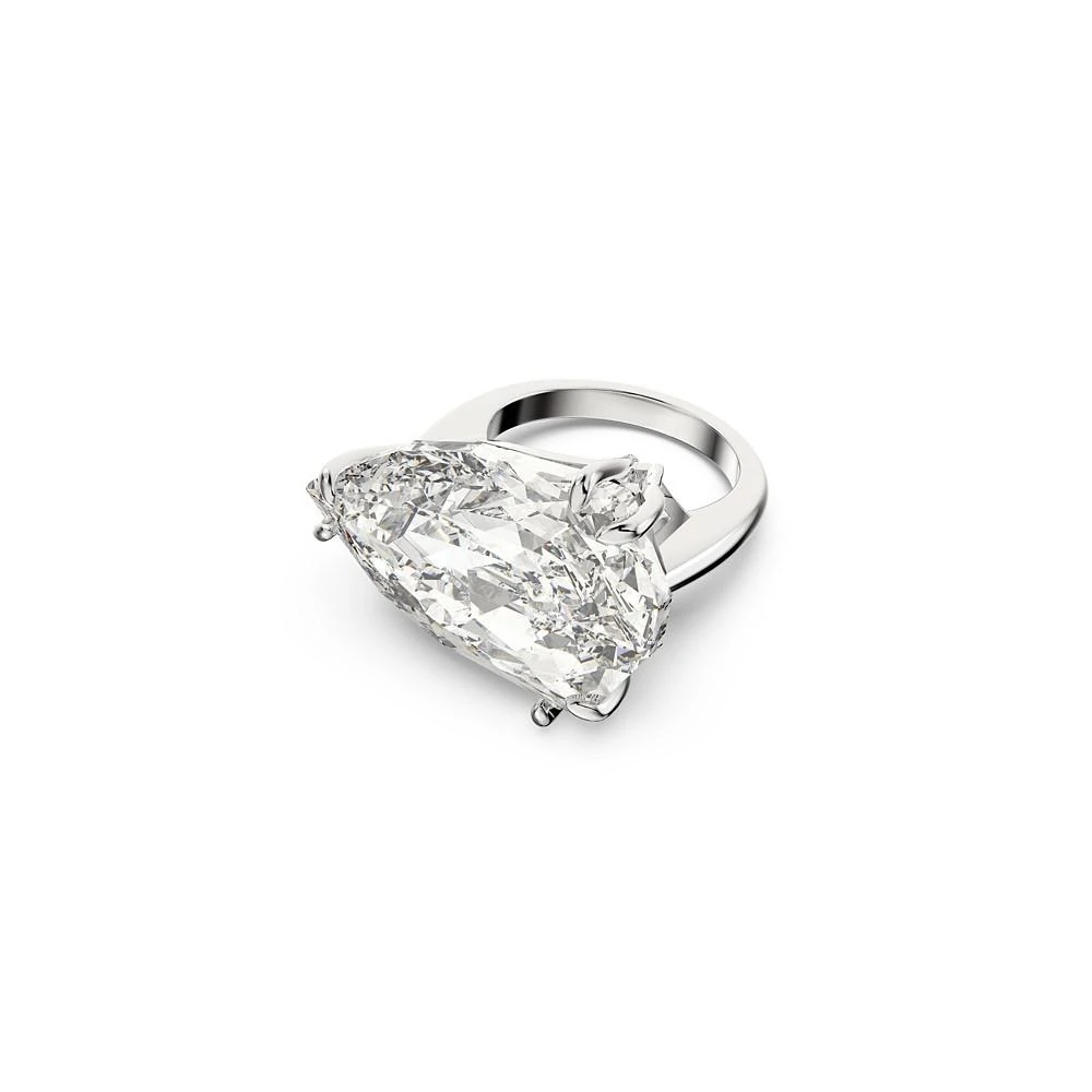 商品Swarovski|Mesmera Cocktail Trilliant Cut Rhodium Plated Ring,价格¥1225,第1张图片