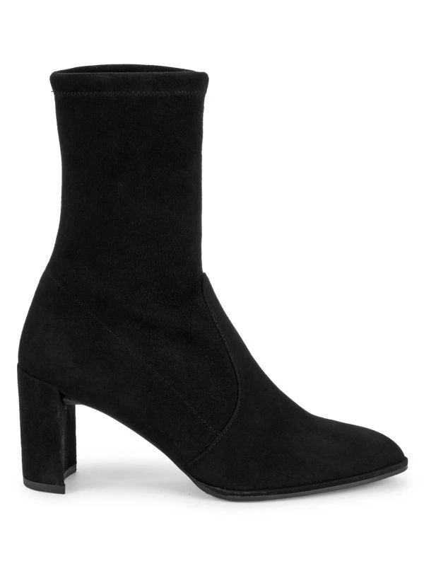 商品Stuart Weitzman|Prancer Suede Sock Booties,价格¥1292,第1张图片