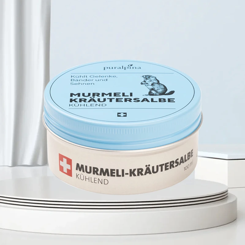 Puralpina清爽草本土拨鼠软膏 50-100ml 关节舒适冷疗护理 商品