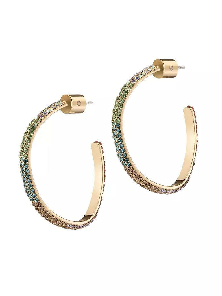 商品Demarson|Mini Calypso Rainbow Pavé Hoops,价格¥1865,第1张图片