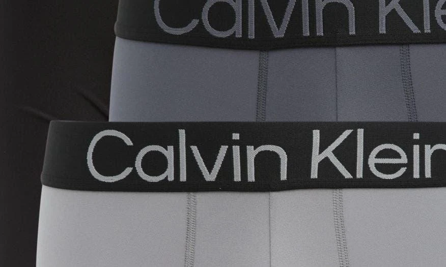 商品Calvin Klein|Bold Logo 3-Pack Boxer Briefs,价格¥164,第2张图片详细描述