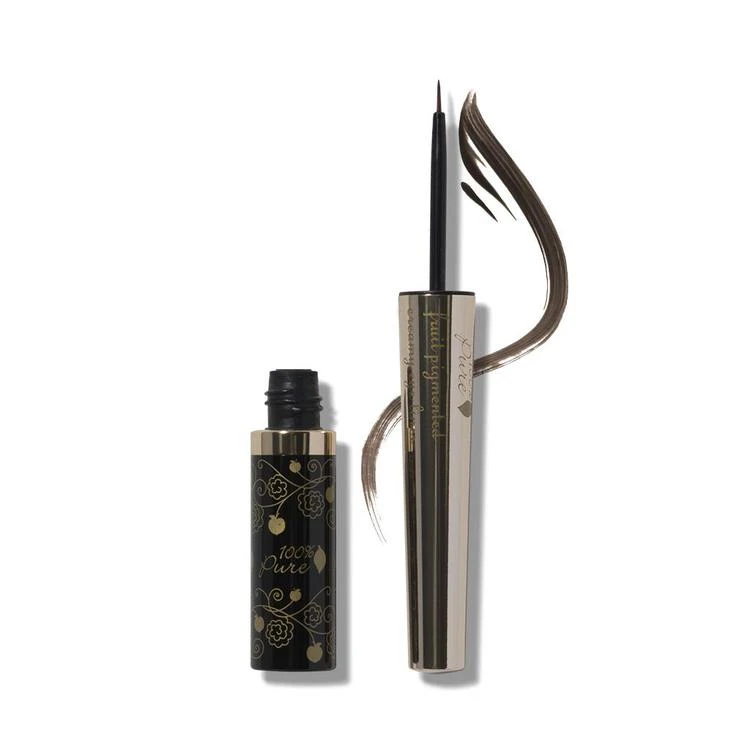 商品100% Pure|Long Last Liquid Eye Liner: Dark Chocolate,价格¥560,第1张图片
