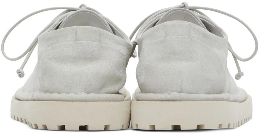 商品Marsèll|Off-White Gomme Sancrispa Alta Pomice Derbys,价格¥1134,第1张图片