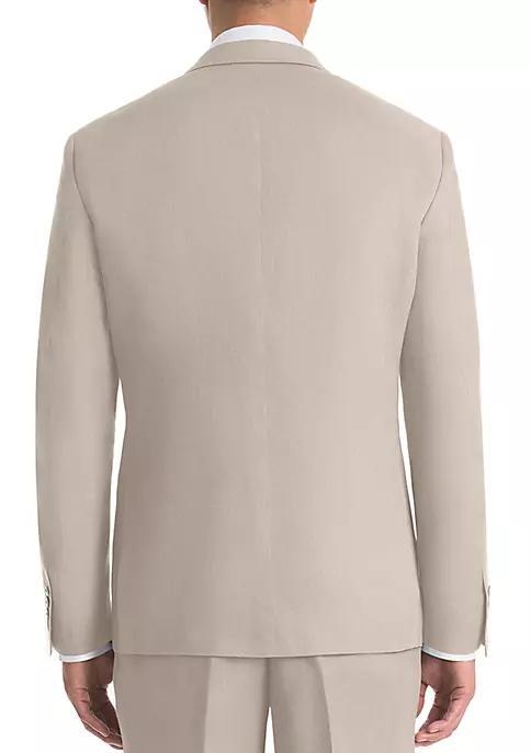 商品Ralph Lauren|Tan Linen Suit Separate Coat,价格¥2170,第4张图片详细描述