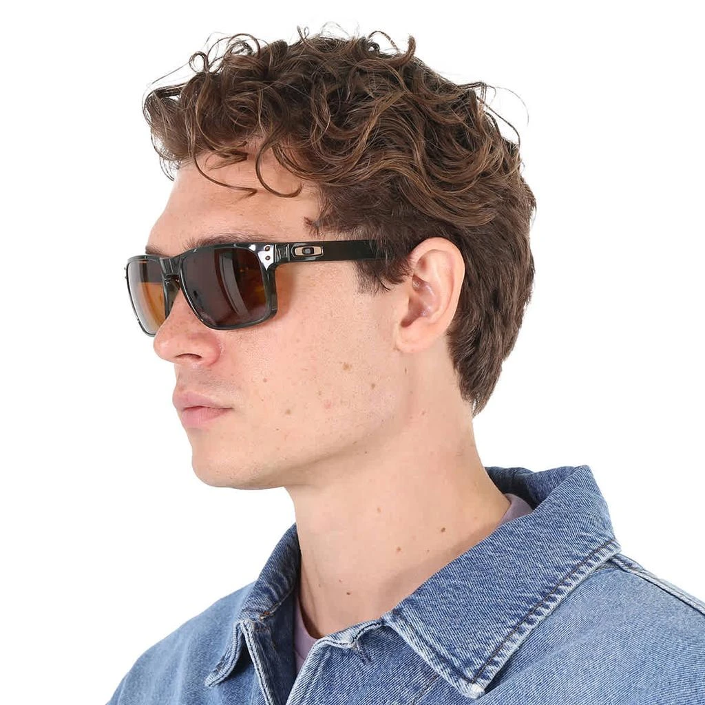 商品Oakley|Holbrook Prizm Tungsten Polarized Square Men's Sunglasses OO9102 9102W8 55,价格¥953,第3张图片详细描述