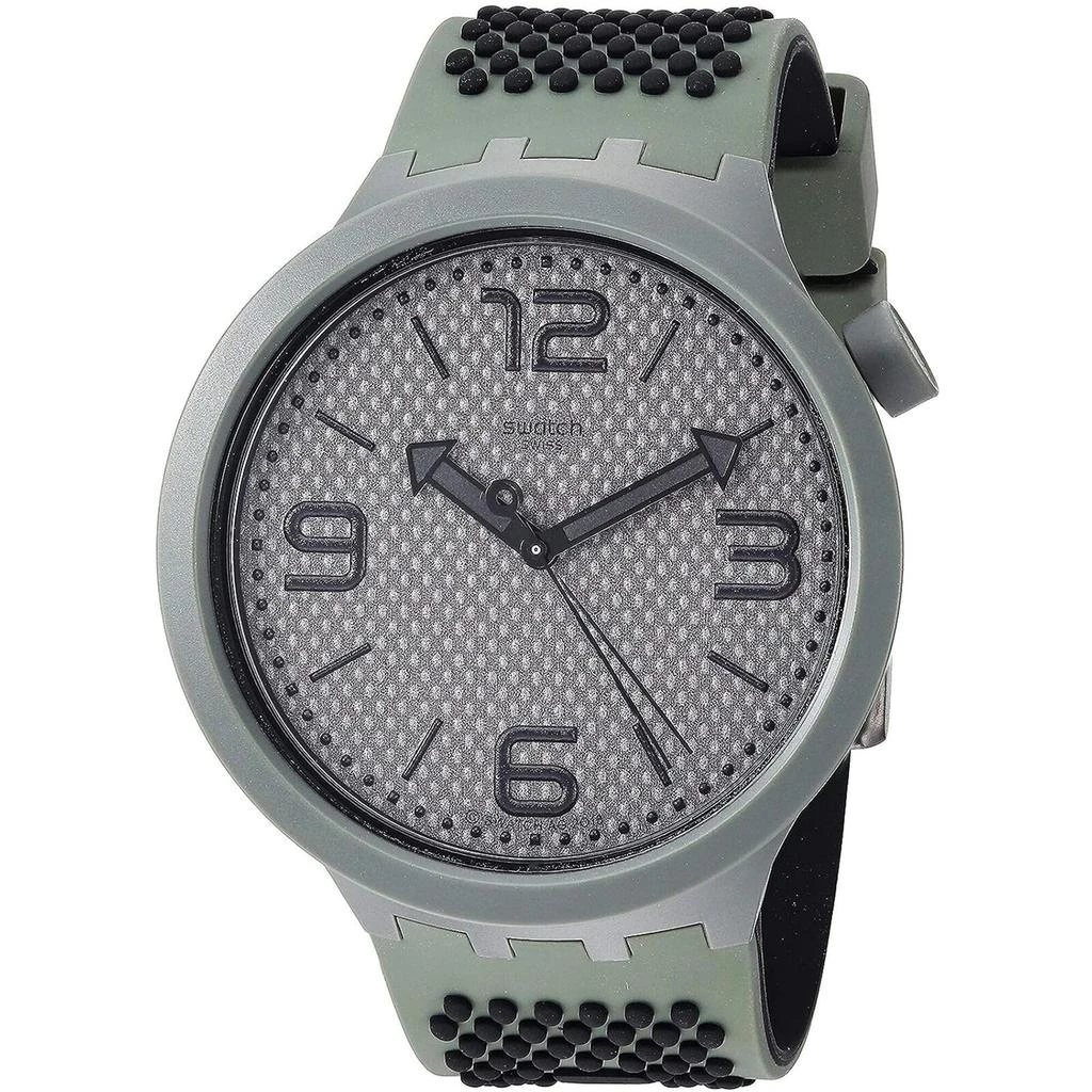 商品Swatch|Swatch Men's Big Bold Grey Dial Watch,价格¥787,第1张图片