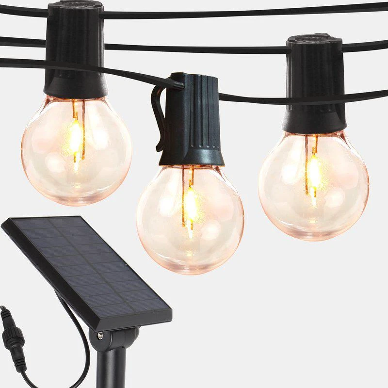 商品Brightech|Ambience Pro Solar LED String Lights G45, 1W, 3000K,价格¥381,第1张图片