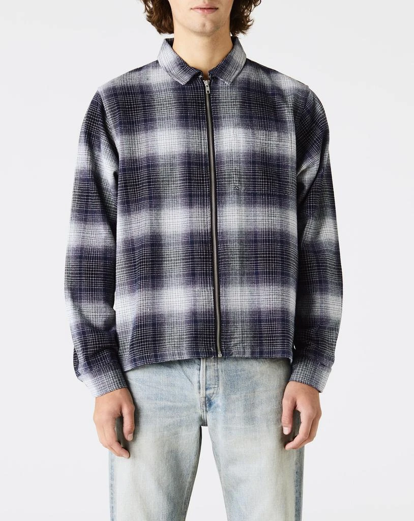 商品STUSSY|Jack Shadow Plaid Zip Shirt,价格¥1144,第1张图片