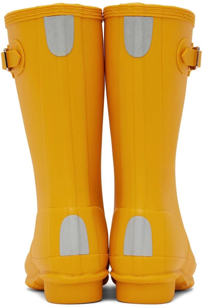 商品Hunter|Kids Yellow Original Big Kids Rain Boots,价格¥706,第2张图片详细描述