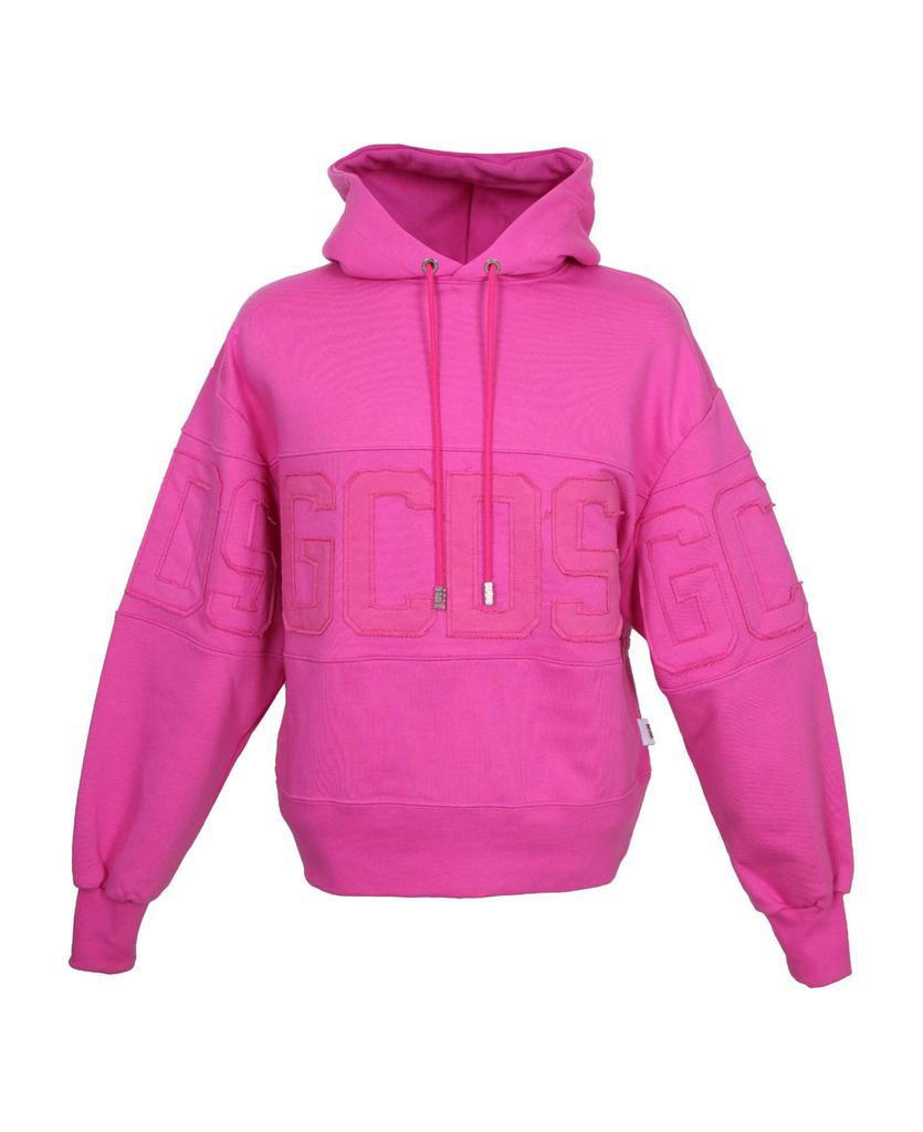 商品GCDS|Sweatshirt In Cotton Jersey Color Fuchsia,价格¥3842,第1张图片