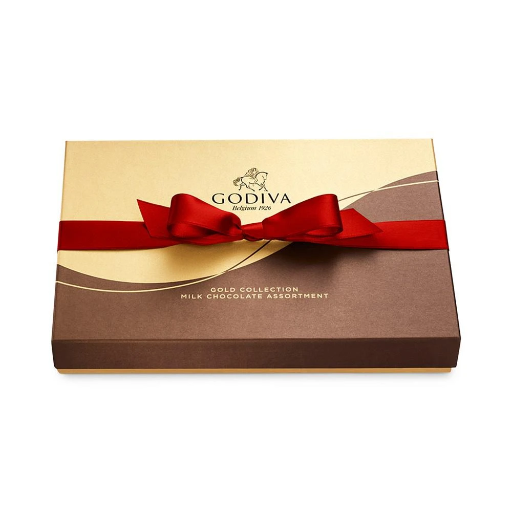 商品Godiva|巧克力礼盒-金色-22颗，多种口味,价格¥224,第2张图片详细描述