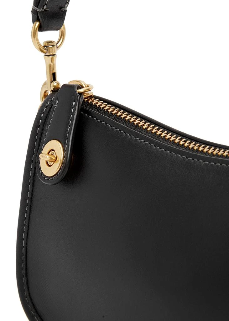 商品Coach|Swinger 20 black leather shoulder bag,价格¥2623,第3张图片详细描述