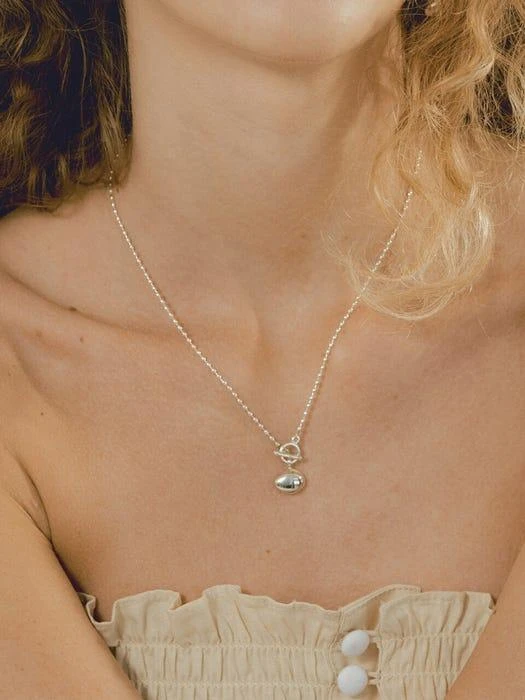 商品MATIAS|Bottle Necklace - Silver,价格¥982,第1张图片