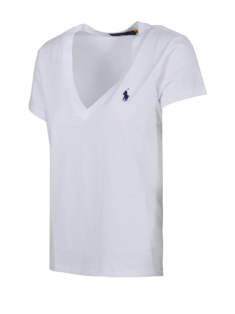 商品Ralph Lauren|Polo Ralph Lauren Pony Embroidered V-Neck T-Shirt,价格¥462,第3张图片详细描述