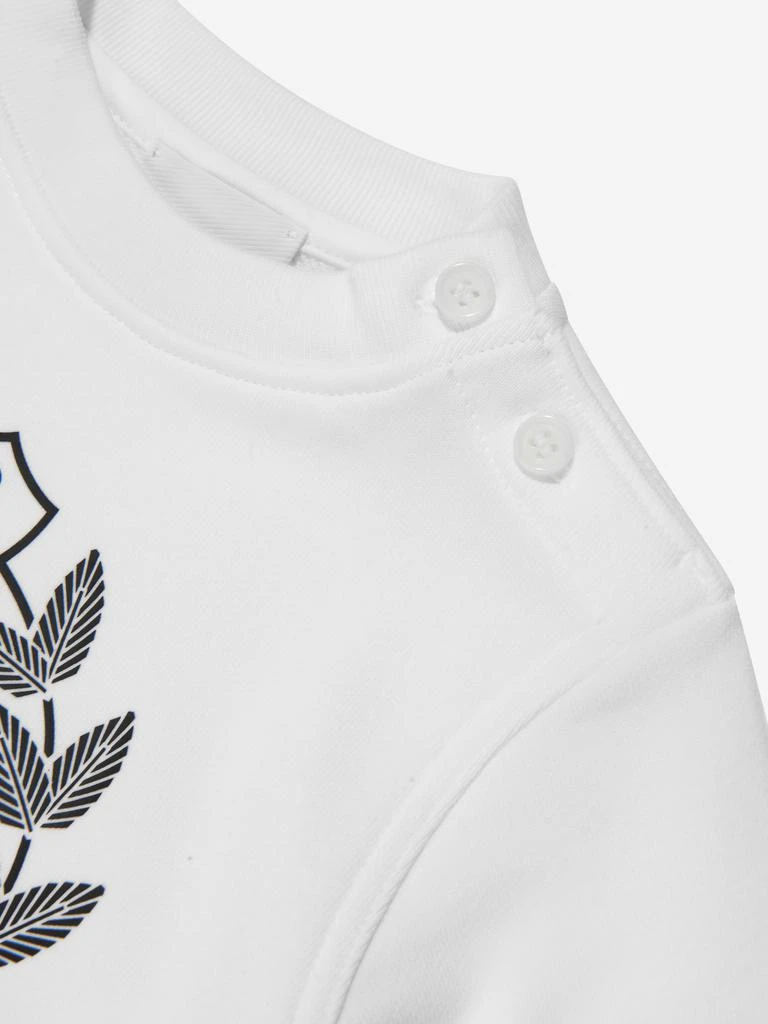 商品Burberry|Baby Boys Crest Bear Sweatshirt in White,价格¥2219,第4张图片详细描述