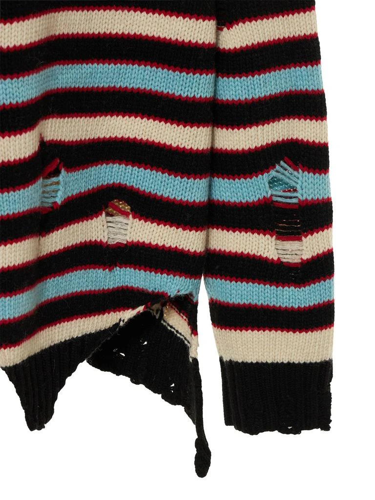 商品Charles Jeffrey Loverboy|Striped Wool & Nylon Knit Sweater,价格¥2266,第4张图片详细描述