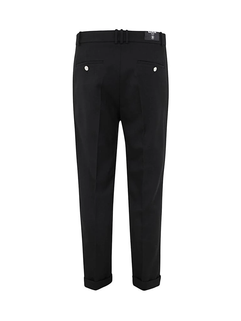 商品Balmain|Balmain men's black other materials pants,价格¥7875,第2张图片详细描述