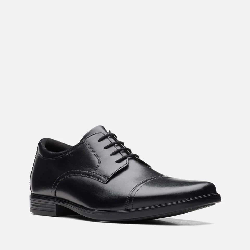 商品Clarks|CLARKS HOWARD CAP LEATHER OXFORD SHOES,价格¥484,第2张图片详细描述