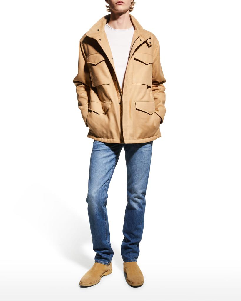 Men's Cotton Canvas Field Jacket商品第4张图片规格展示