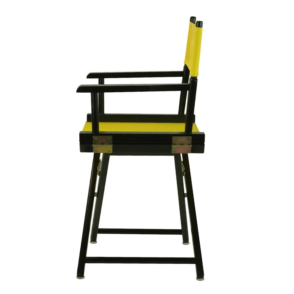 商品Casual Home|18" Director's Chair Black Frame-Yellow Canvas,价格¥894,第2张图片详细描述