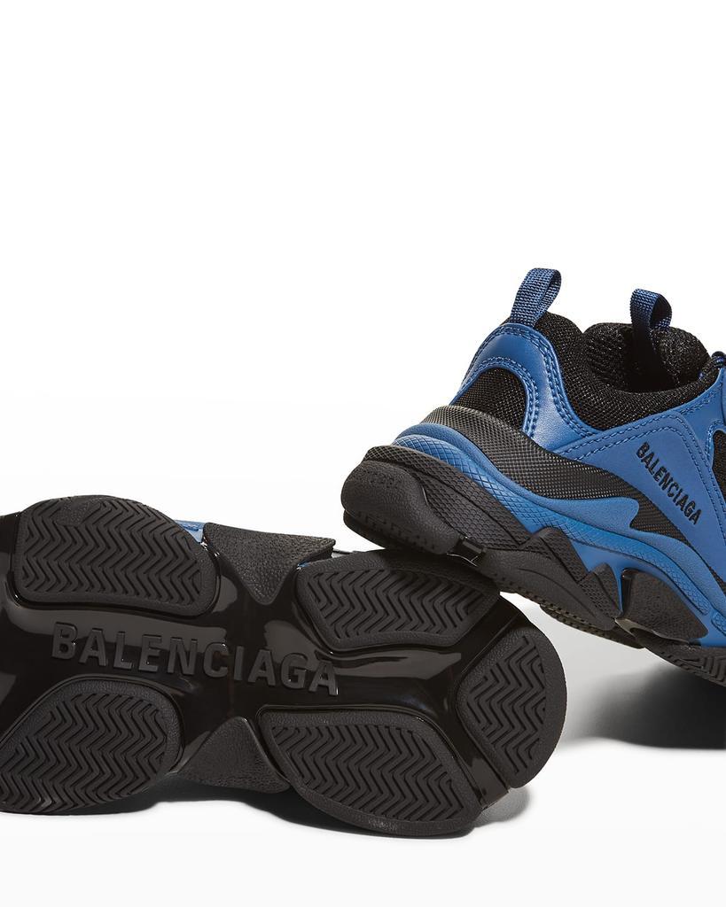 商品Balenciaga|Kid's Triple S Two-Tone Chunky Sneakers, Toddler/Kids,价格¥4284,第6张图片详细描述