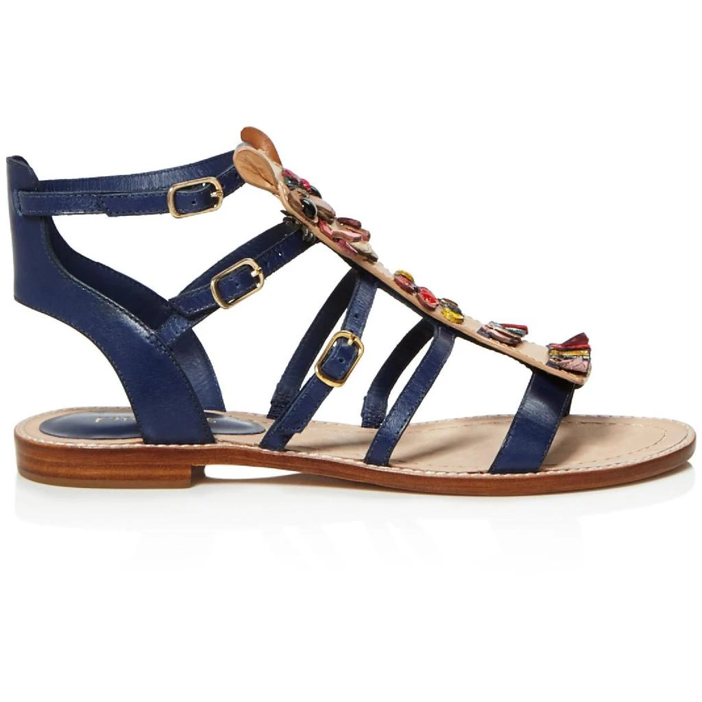 商品Kate Spade|Kate Spade New York Womens Sahara Faux LEather Strappy Ankle Strap,价格¥561,第2张图片详细描述