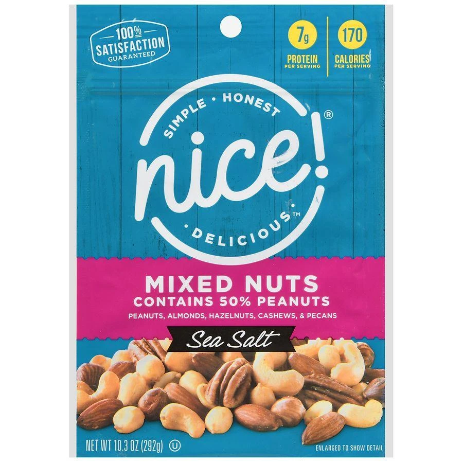 商品Nice!|Mixed Nuts Sea Salt,价格¥30,第3张图片详细描述