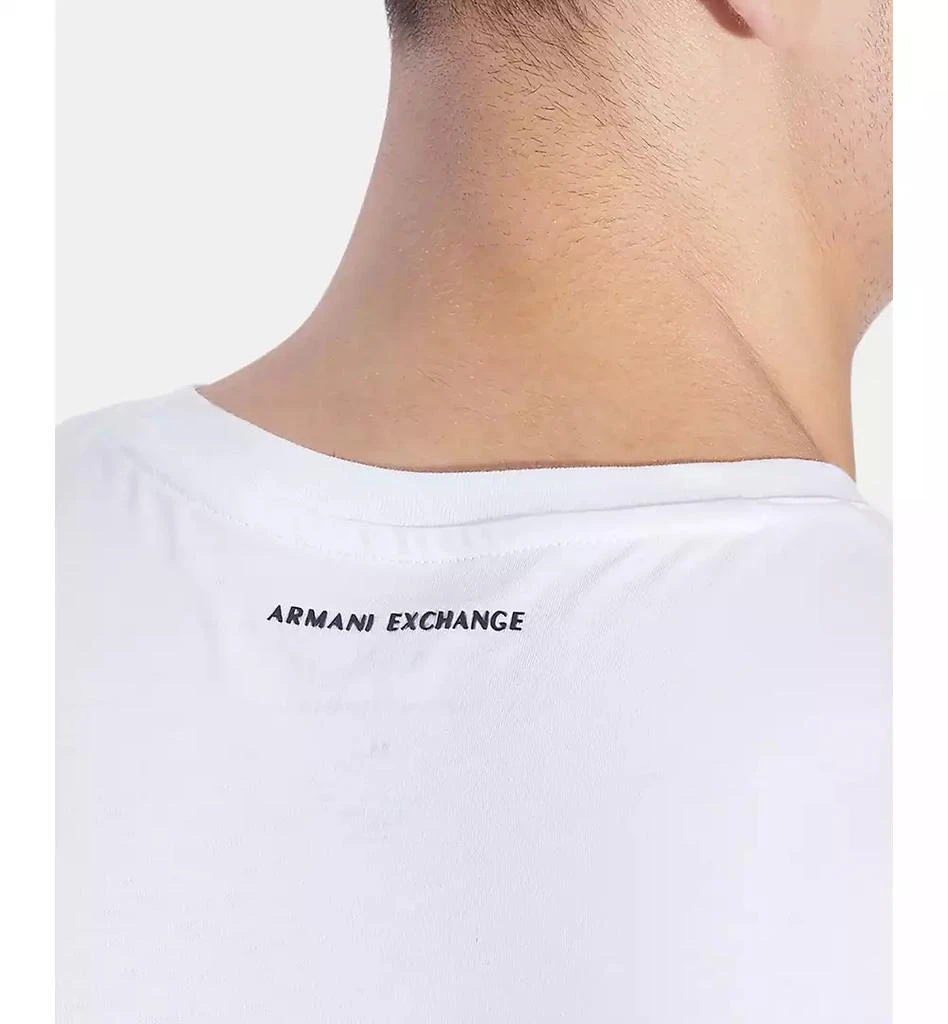商品Armani Exchange|Men's Foundation Triangulation T-Shirt,价格¥233,第5张图片详细描述