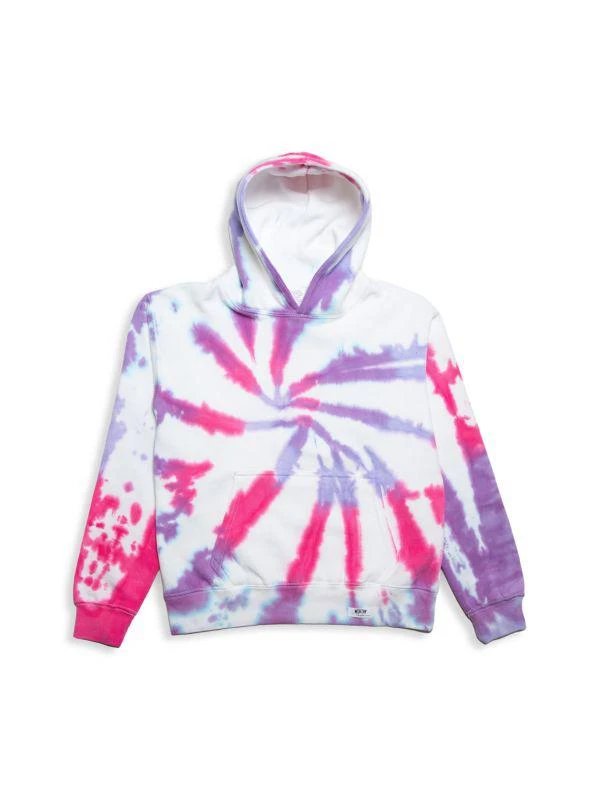 商品Worthy Threads|Little Girl’s & Girl’s Tie Dye Hoodie,价格¥552,第1张图片