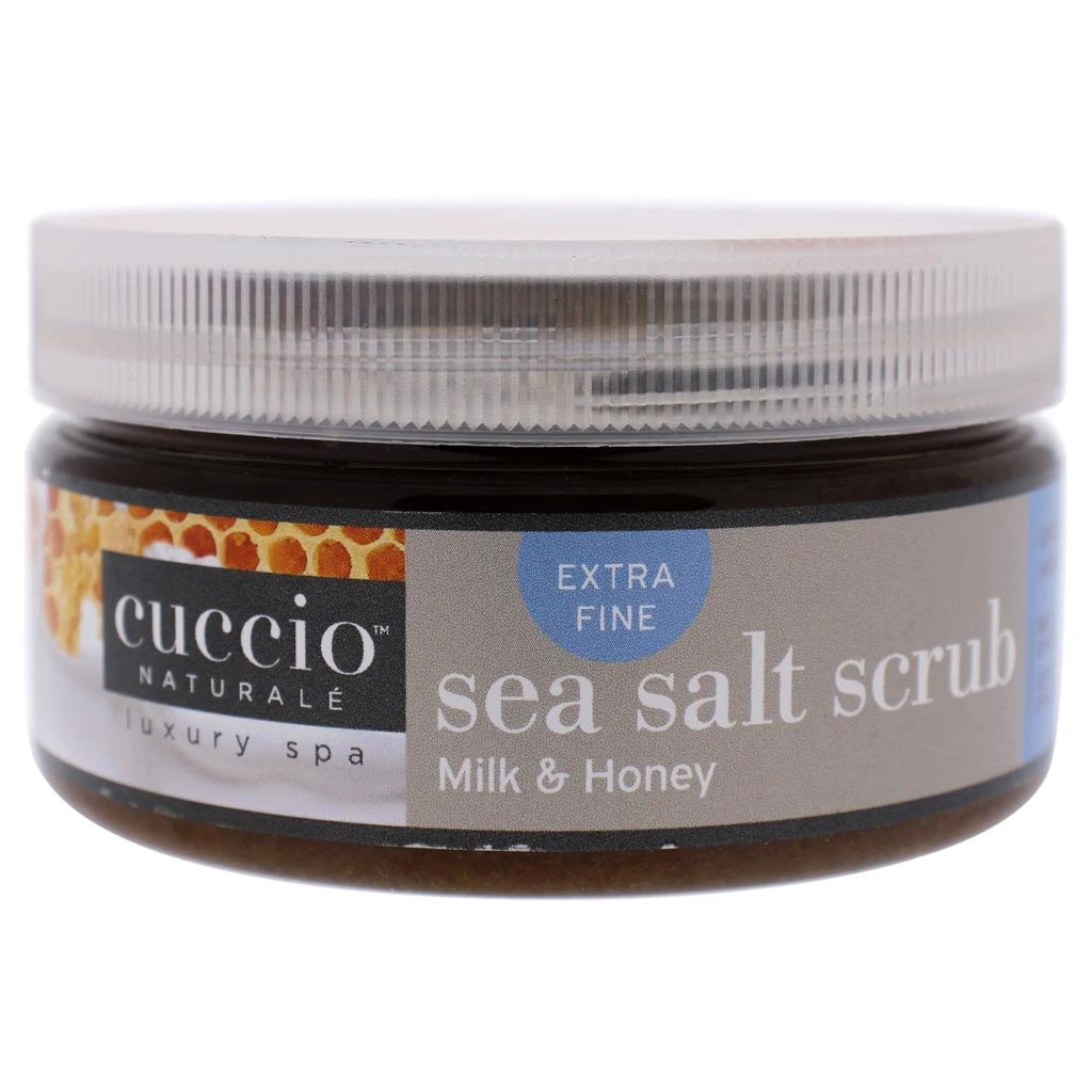 商品Cuccio Naturale|Sea Salt Scrub - Milk and Honey by  for Women - 8 oz Scrub,价格¥131,第1张图片