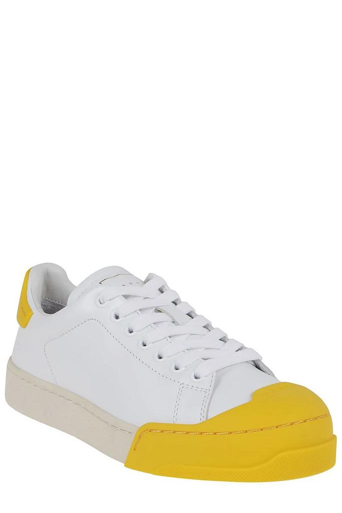 商品Marni|Marni Contrast Panelled Lace-Up Sneakers,价格¥2801,第2张图片详细描述