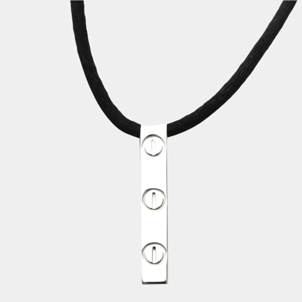 商品[二手商品] Cartier|Cartier Love Bar 18K White Gold Necklace,价格¥7331,第1张图片