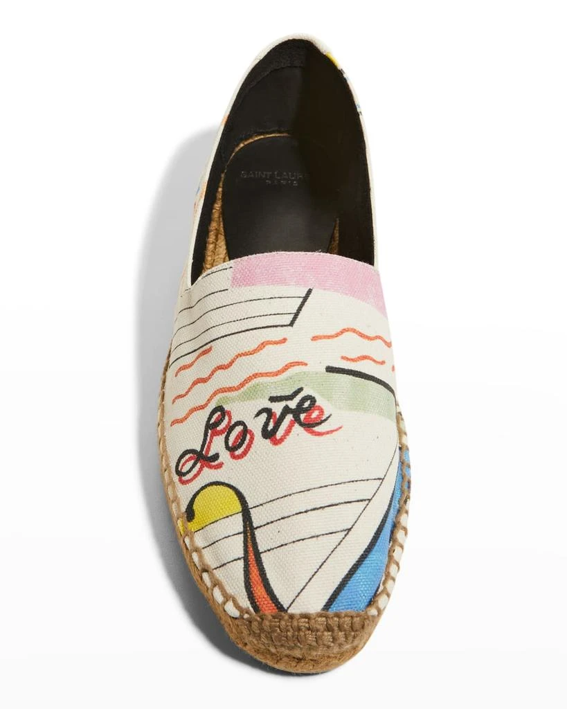 商品Yves Saint Laurent|Men's Perseo Canvas Espadrilles,价格¥4625,第5张图片详细描述