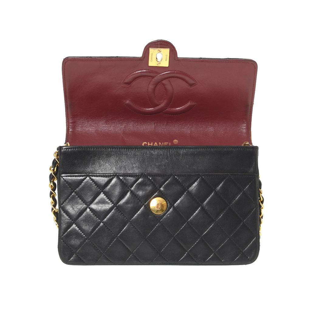 商品[二手商品] Chanel|CC Logo Chain Shoulder Bag,价格¥23222,第9张图片详细描述