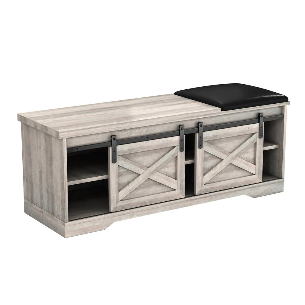 商品Simplie Fun|Storage Bench in Particle Board,价格¥3087,第5张图片详细描述