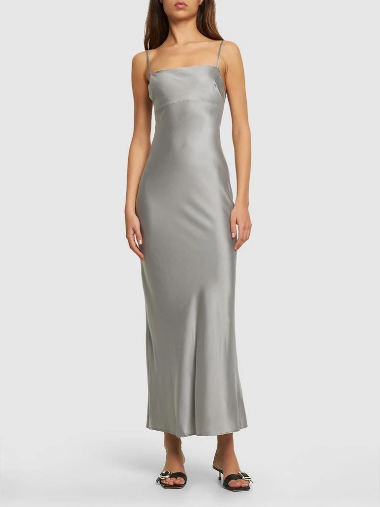 商品ST.AGNI|Silk Blend Maxi Slip Dress,价格¥1860,第1张图片详细描述