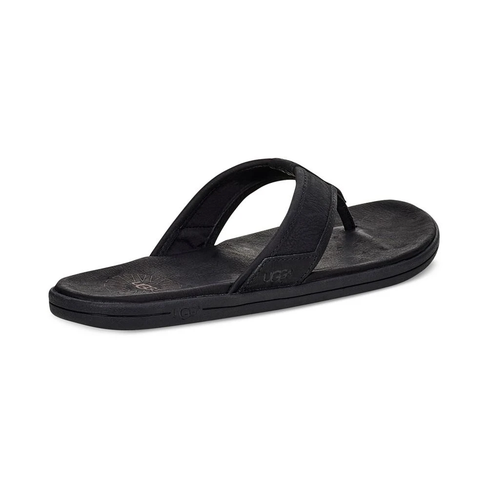 商品UGG|Men's Seaside Leather Lightweight Flip-Flop Sandal,价格¥603,第2张图片详细描述