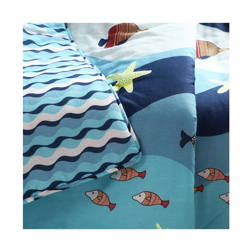 商品Macy's|Lush Décor Sea Life Throw for Kids, 60" x 50",价格¥629,第2张图片详细描述