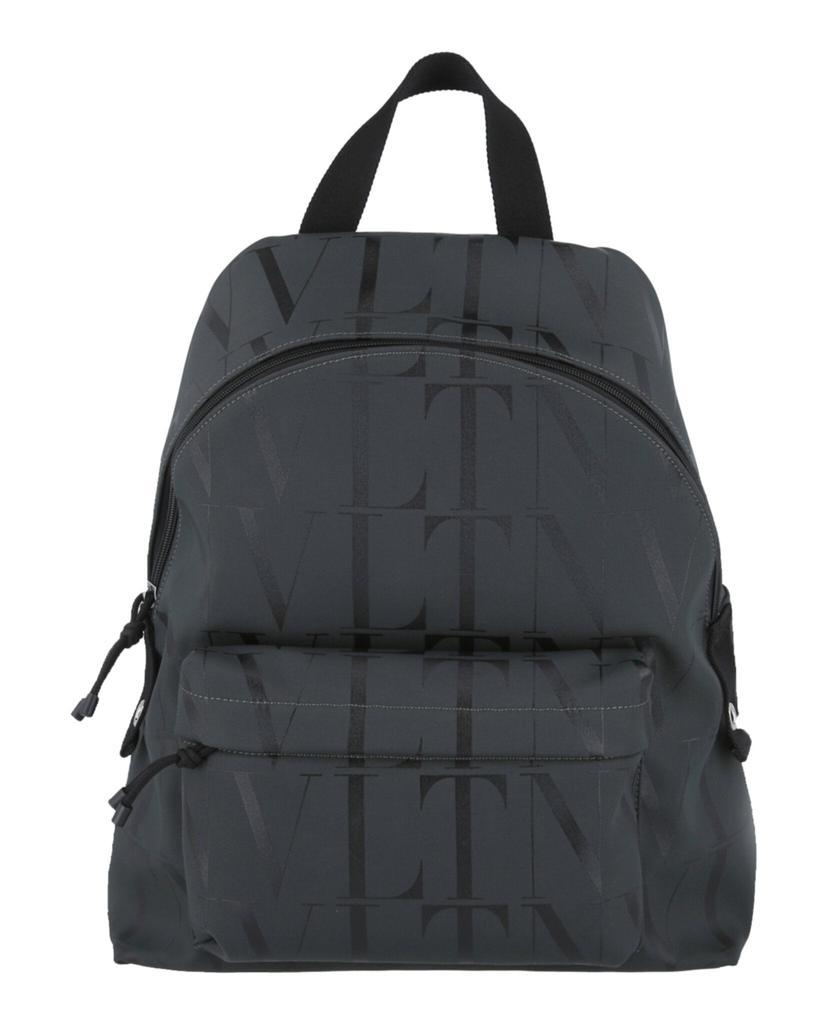 商品Valentino|Printed Logo Canvas Backpack,价格¥8104,第1张图片