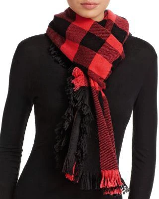 商品Burberry|Half Mega Fringe Scarf,价格¥2202,第1张图片