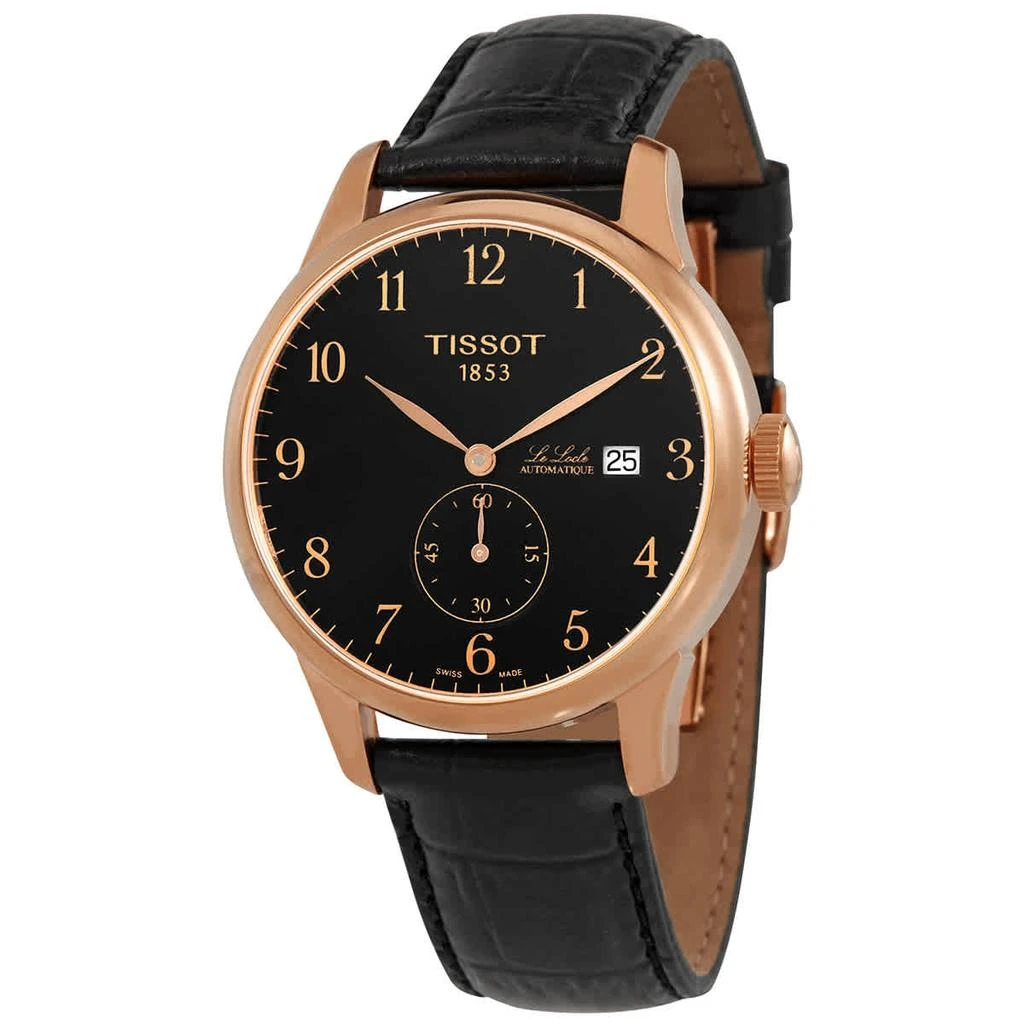 商品Tissot| 力洛克系列 黑色表盘男士机械手表 T006.428.36.052.00,价格¥2128,第1张图片