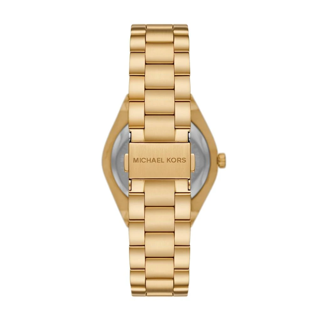 商品Michael Kors|MK7391 - Lennox Three-Hand Gold-Tone Stainless Steel Watch,价格¥1027,第3张图片详细描述