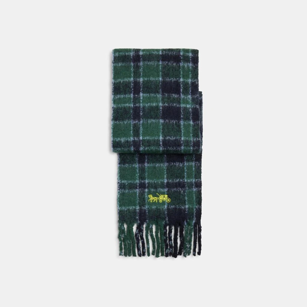 商品Coach|Classic Plaid Oversized Muffler,价格¥606,第1张图片