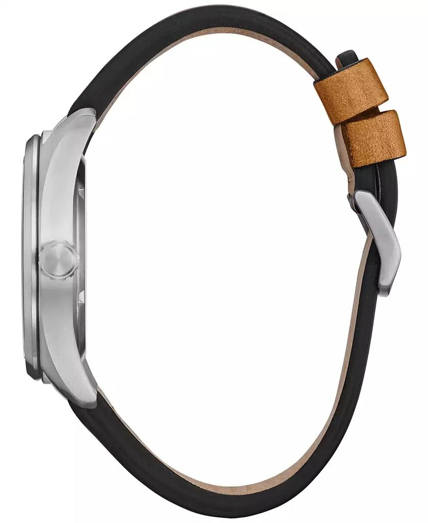 商品Citizen|Eco-Drive Men's Garrison Brown Leather Strap Watch, 42mm,价格¥2934,第2张图片详细描述