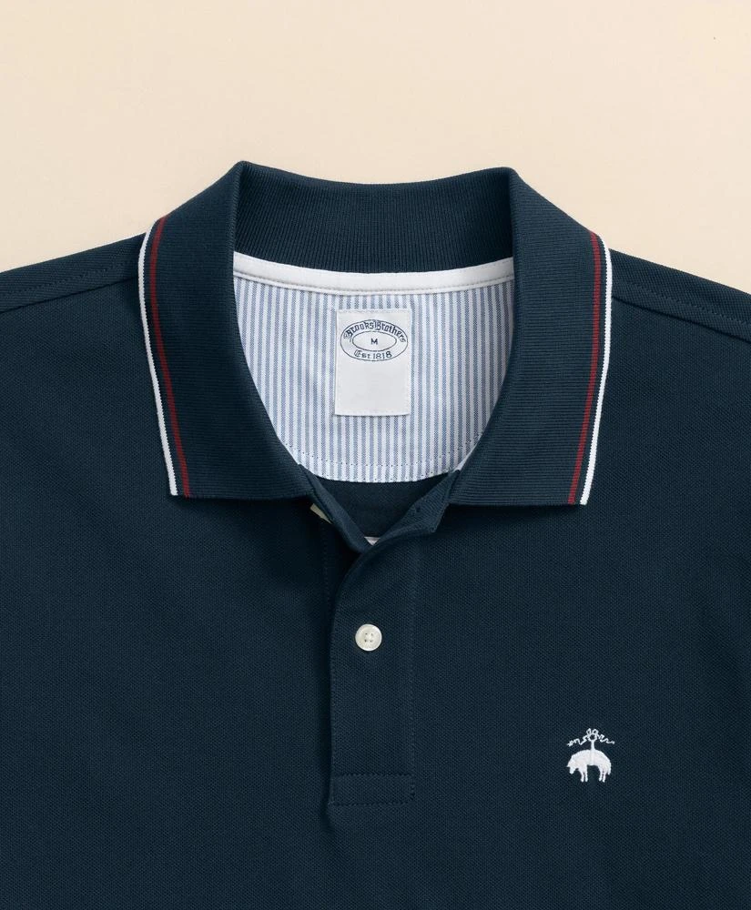 商品Brooks Brothers|男款棉质经典 pique polo 衫,价格¥736,第5张图片详细描述